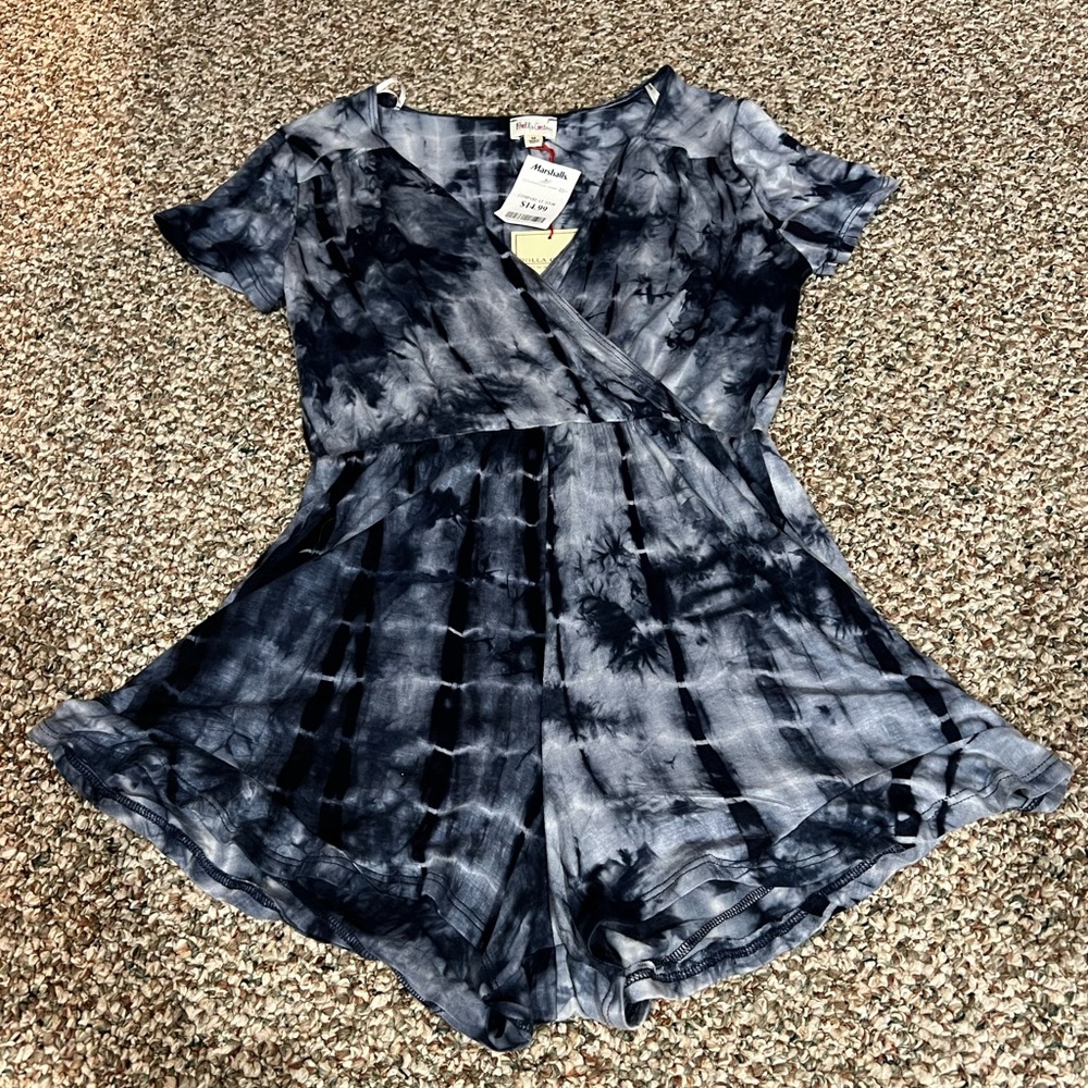 ROLLA COSTER TIE-DYE WOMENS ROMPER